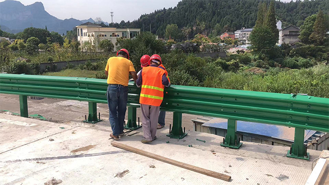 普洱高速公路护栏板的维护确保道路安全的关键环节